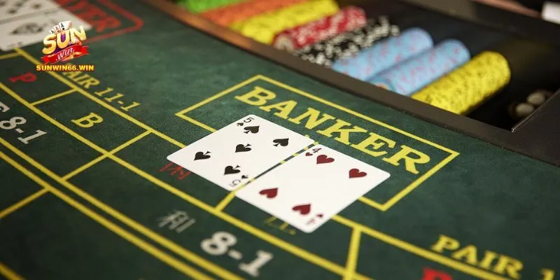 Chi tiết 1 ván chơi bài Baccarat tại Sunwin